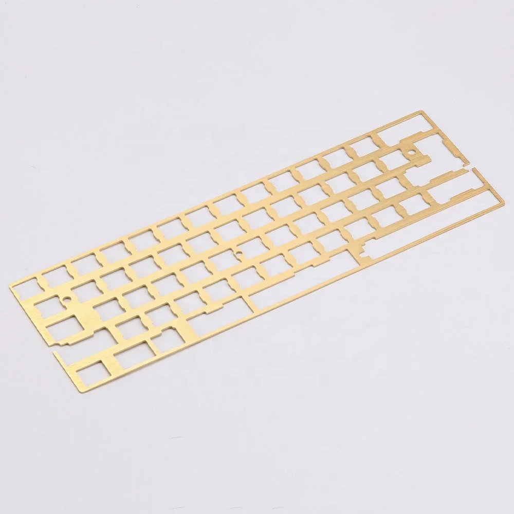 Custom 60 Mechanical Keyboard Cnc Anodized Aluminum Case Plate Type C
