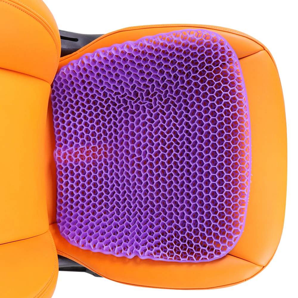 Office & Car Tpe Gel Seat Cushion Double Thick Orthopedic Cooling Seat