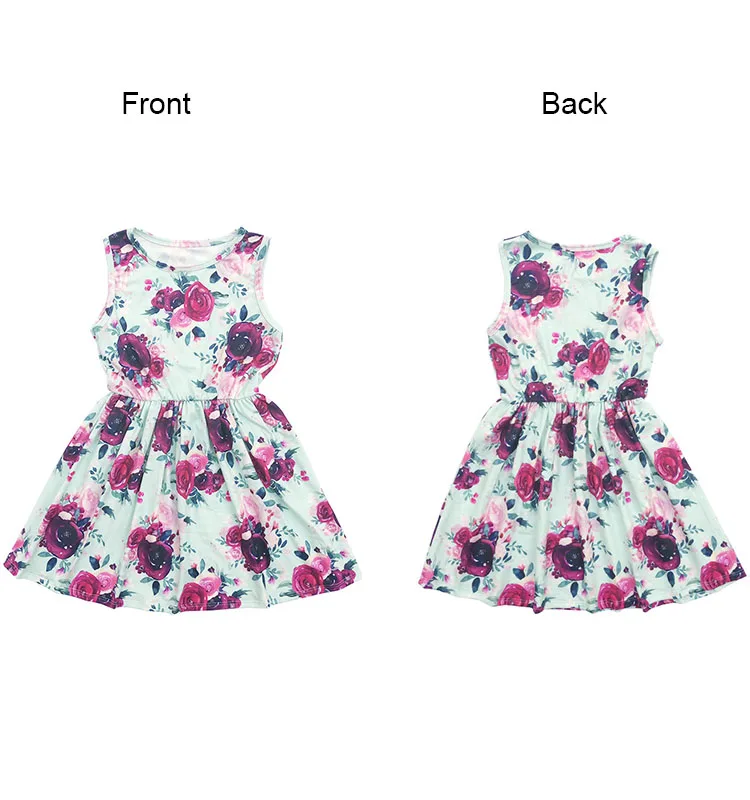 New Design Fancy 3year Old Kids Leopard Print Floral Summer Baby Girl ...