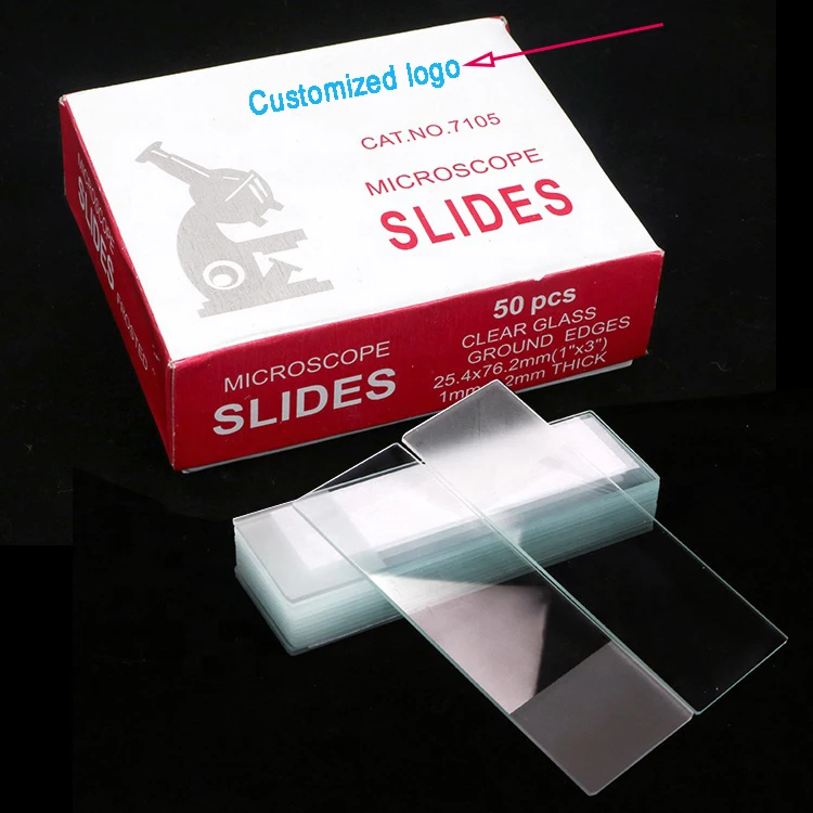 7105 Microscope Glass Slides For Laboratory With Ground Edges details