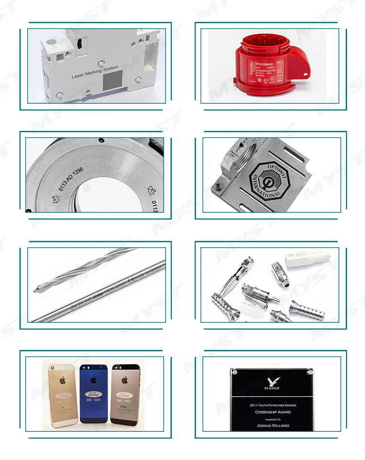 Raycus JPT 20W 30W 50W 100W Desktop Optical Fiber Laser Marking Machine Price for Metal plastic