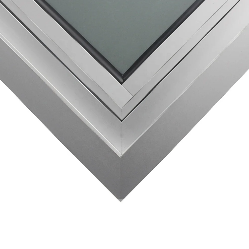 Chain winder frosted glass awning window for shower room