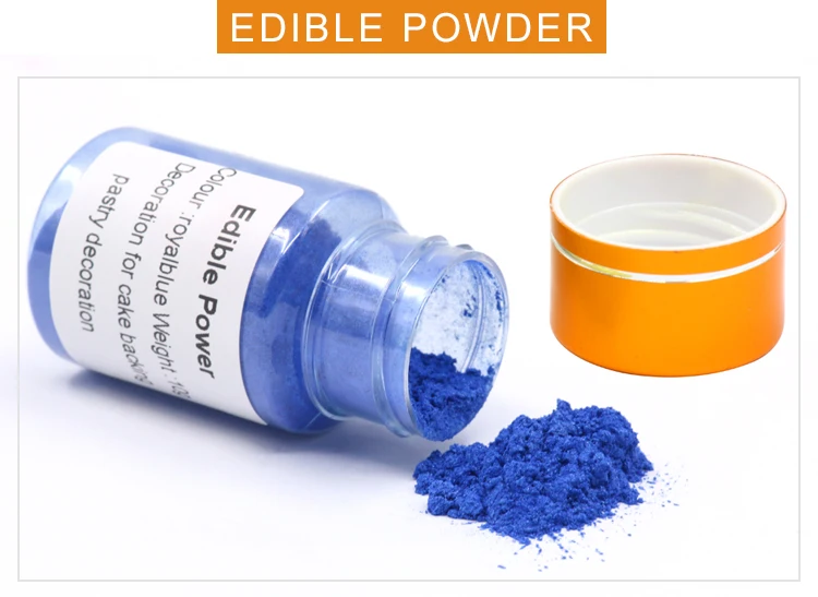 10g Royal Blue Edible Food Coloring Powder For Baking Pastry Bread