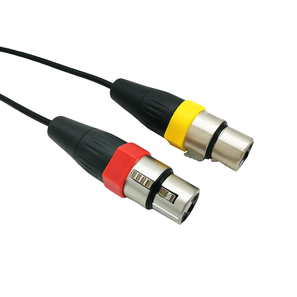 3pin Xlr Cable 7pin Xlr Male To Female Coiled Cable Spring With 3.5mm