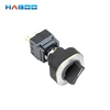 dia.16/22mm 3 position selector switch ultrathin split type 2NO+2NC