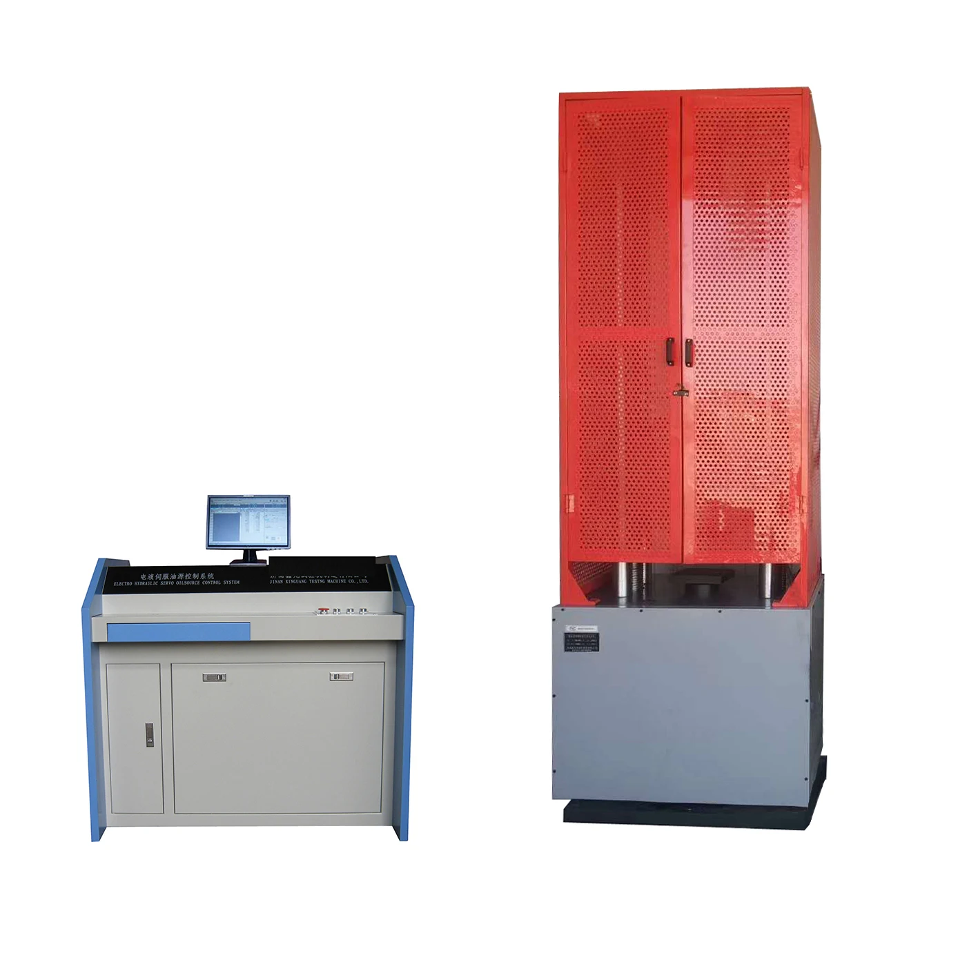 2000kn Electro Hydraulic Servo Steel Strand Testing Machine China ...