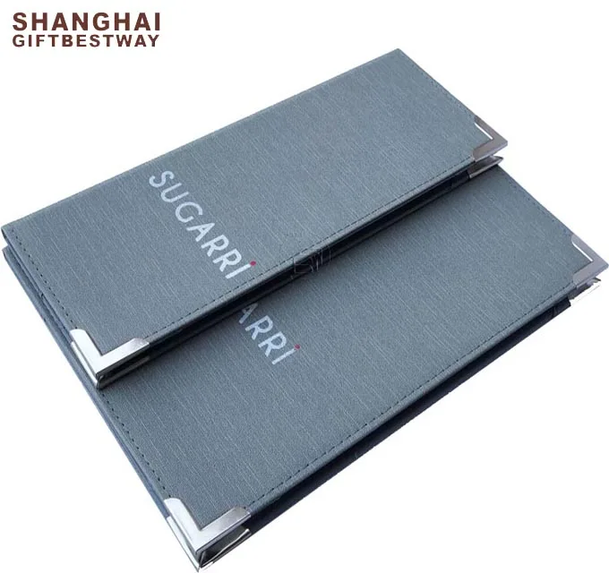 High Quality Grey A4 Menus & Restaurant Menu Card Holder