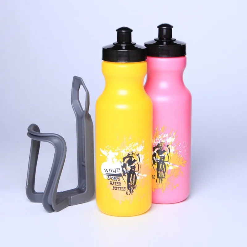 Custom Pe Bicycle Bike Water Bottle Sport Water Bottle 750ml Plastic