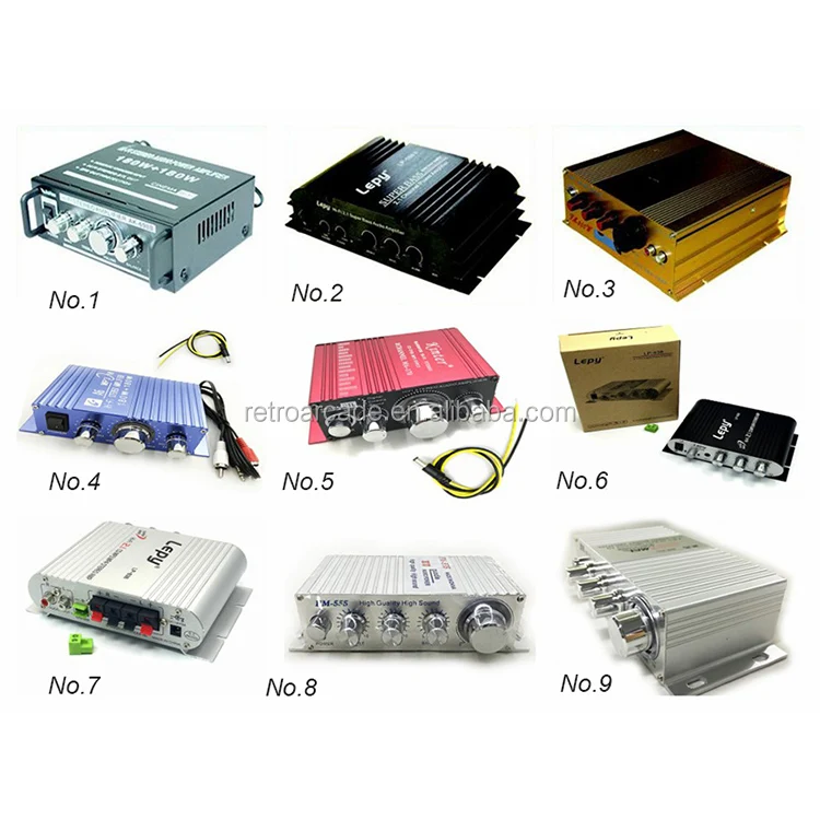 Arcade Game Machine Amplifier Module Audio Arcade Speaker Kit