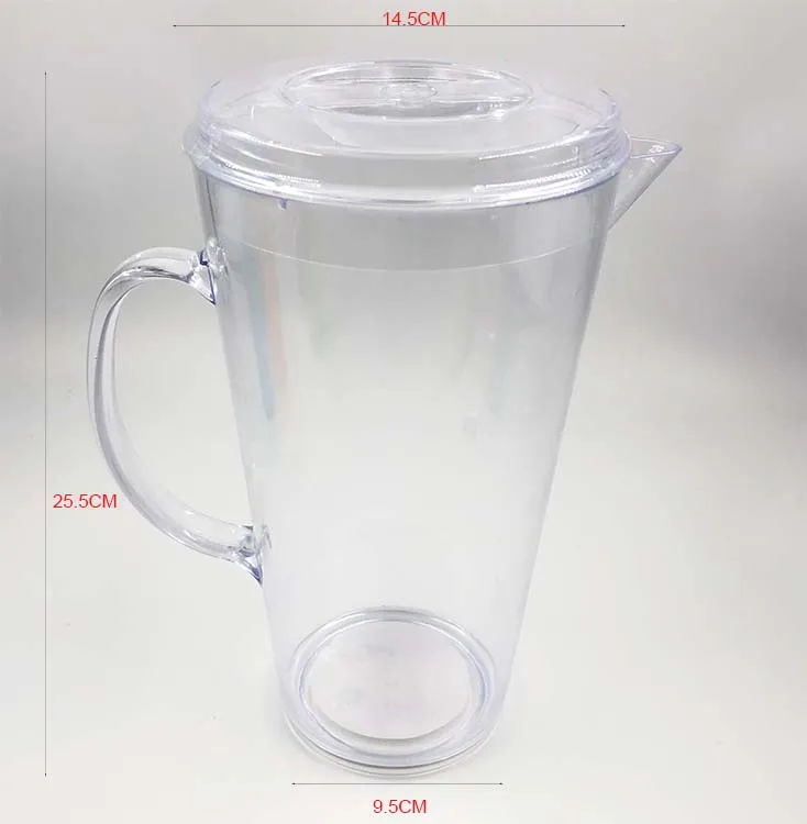 1.8l Ps Plastic Jug With Lid Cold Water Pitcher With 4 Tumblers Buy