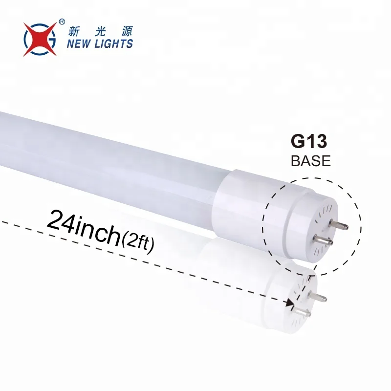 Hot Selling Best Price Big Stock 2ft 4ft 600mm 1200mm 4000K 6500K G13 T8 Lighting Lamp 10 Watts 18 Watts Led Lights