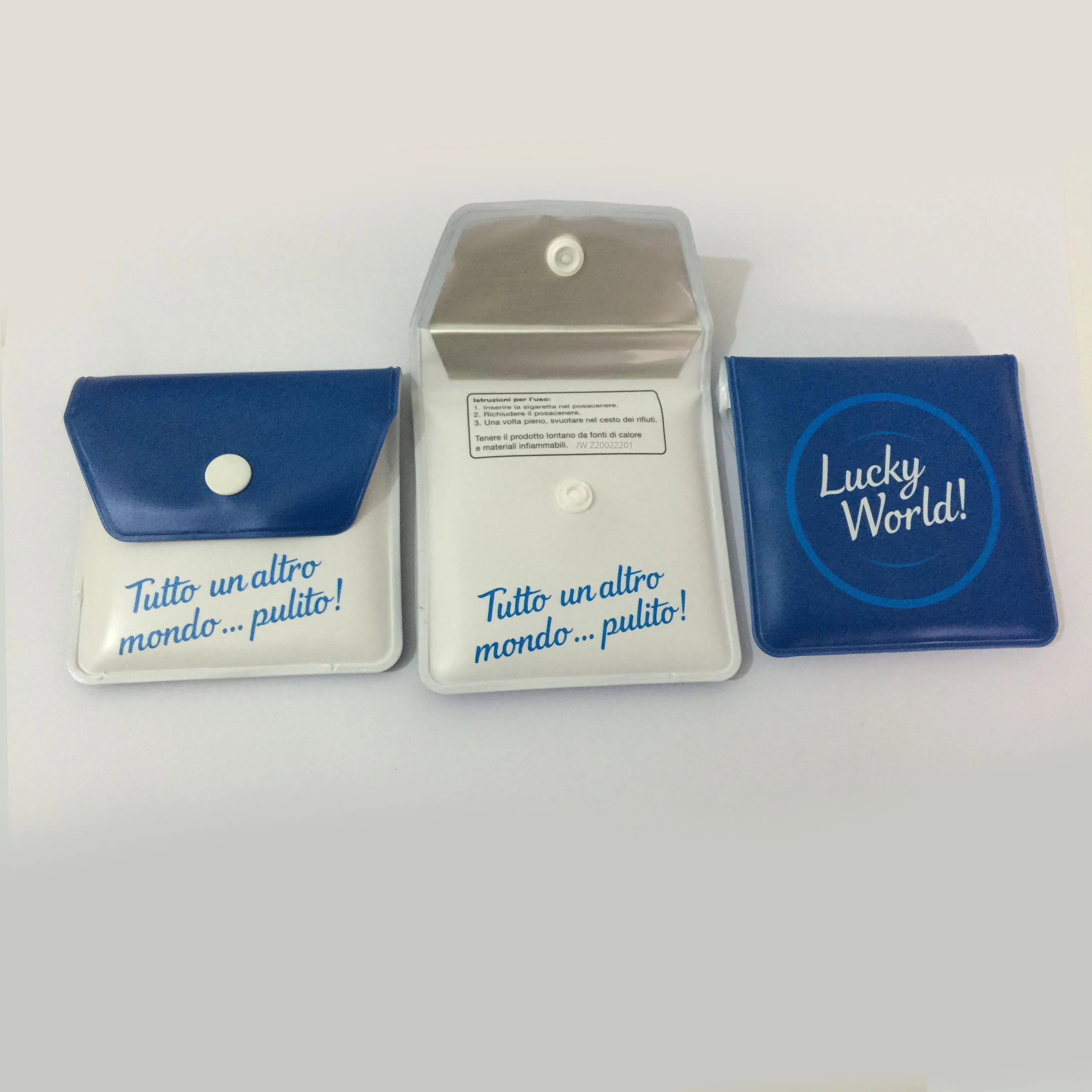 Wholesale Portable Travel Pocket Ashtray Bag Pouch Reusable Pocket