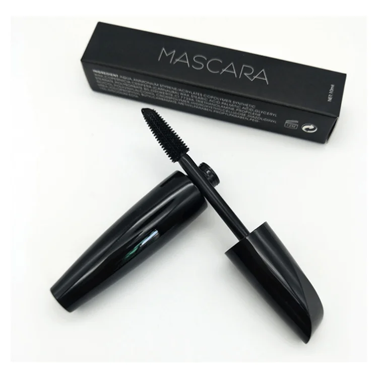 Wholesale Easy To Apply Gradient Sliver Lid Mascara Natural Waterproof Custom Logo Private Label Curling Thick Black Mascara