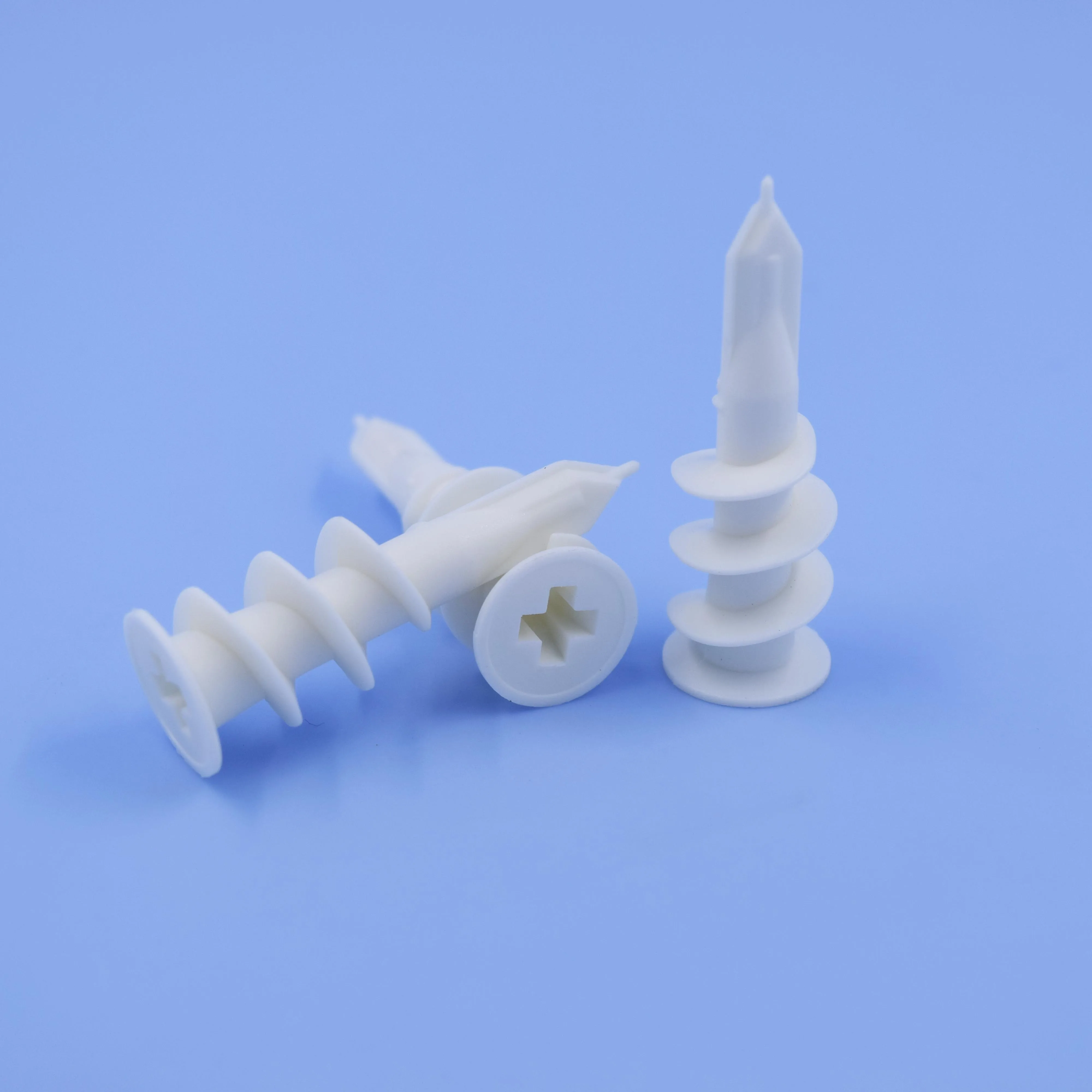 Taichen China Nylon Expansion Screw Holder Plastic Conical Anchors