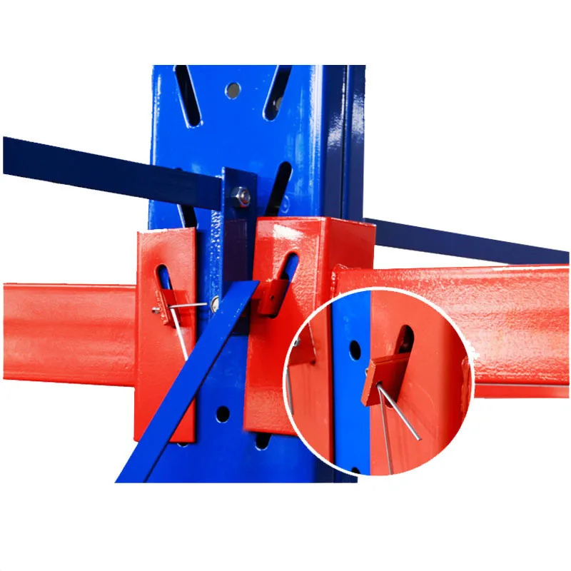 Industrial Heavy Duty Warehouse Long Arm Steel Cantilever Storage Rack