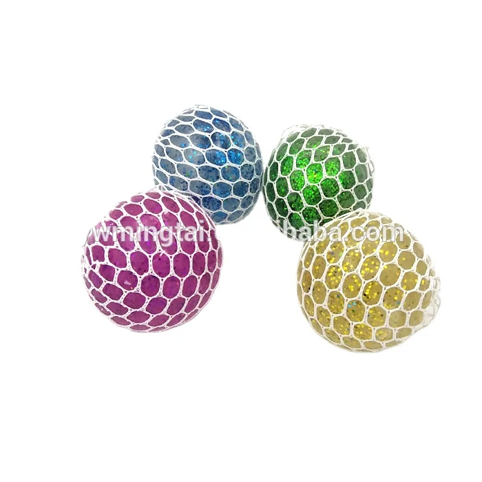 Mesh ball shops glitter