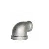 gi pipe fitting plumbing tools Malleable Iron 90R 1-1/4*1/2" Reducing elbow Pipe fitting for water supply