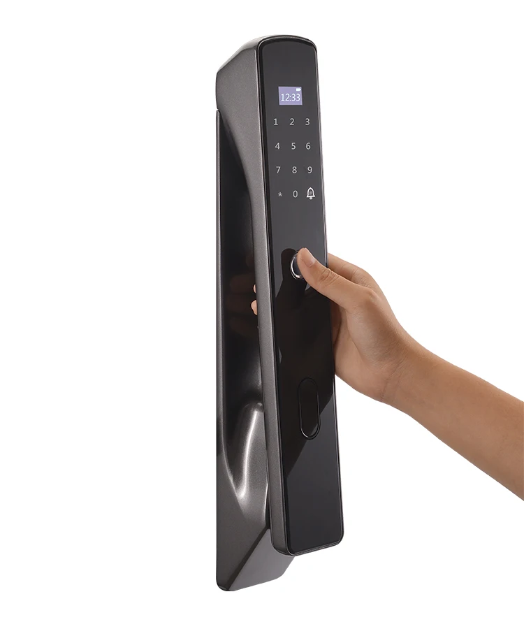 电动门锁指纹智能锁缸