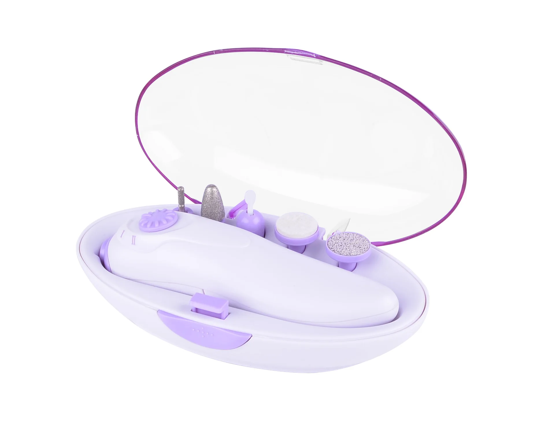 
New Design Battery Operated Electronic Manicure Pedicure Set 