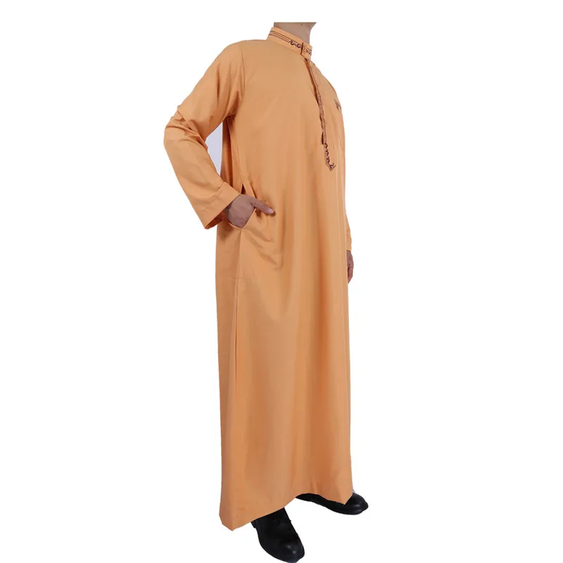 Muslim Men Cloth Abaya Jubba With Long Sleeve - Buy Daffah Jubba,Muslim ...