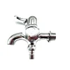 Nanan guanshu sanitary ware unique triangle washing cheap stock faucet brass bibcock tap