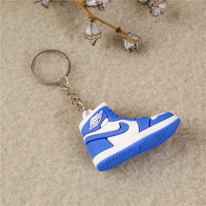 Top Selling Personalized Creative Retro Rubber Sneaker Keychain 3d Mini ...