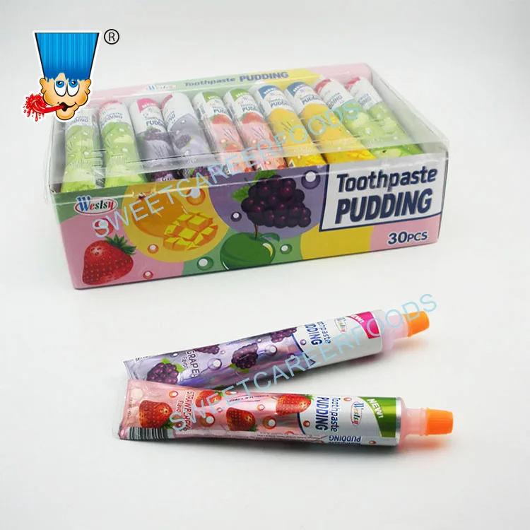 Toothpaste Fruit Flavor Jelly Pudding Confectionery Buy Jelly,Fruit