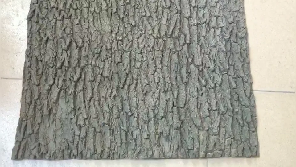 High Simulation Pu Material Real Touch Artificial Tree Stump Plastic