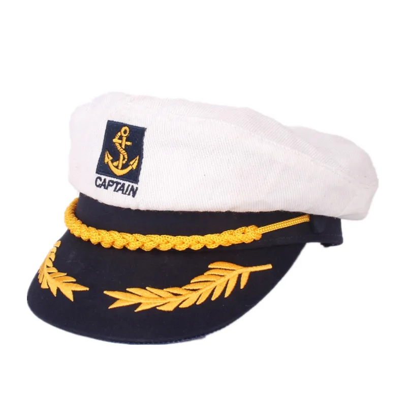 Wholesale Red White And Black Embroidery Logo Yacht Navy Sailor Cap ...