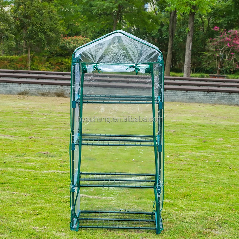 High Quality 4story Garden Greenhouse Waterproof Transparent Pvc Cover