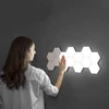VGEET VG L101 DIY LED Quantum Wall Sensitive Hexagon Touch Light For Room Night
