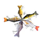 Outdoor sports plastic fishing lures minnow bait OEM Fishing Tackle bait hard artificial fishing lures