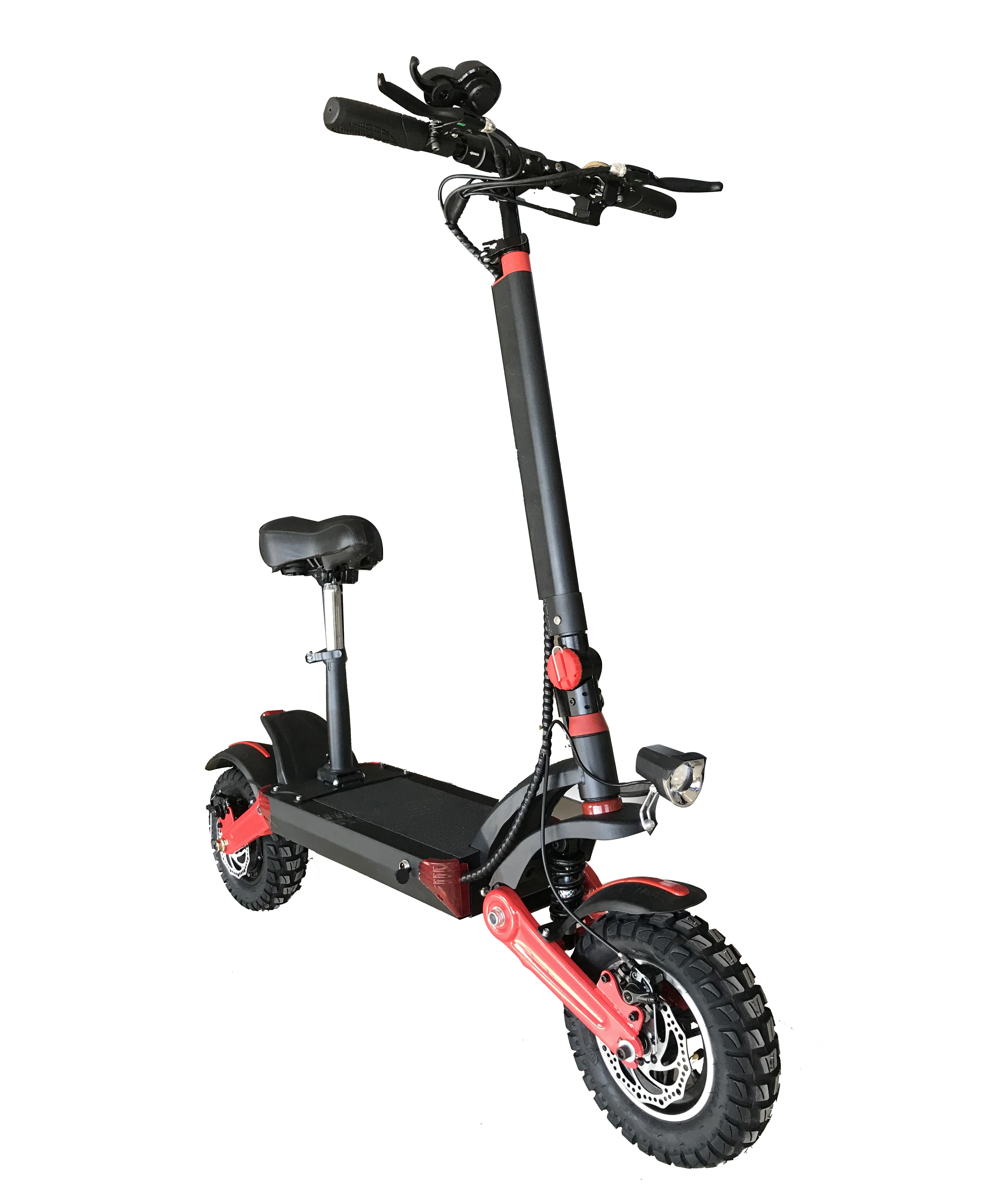 500w Fat Tire 12 Inch Suv E Scooter Off Road Folding Electric Scooter 6133