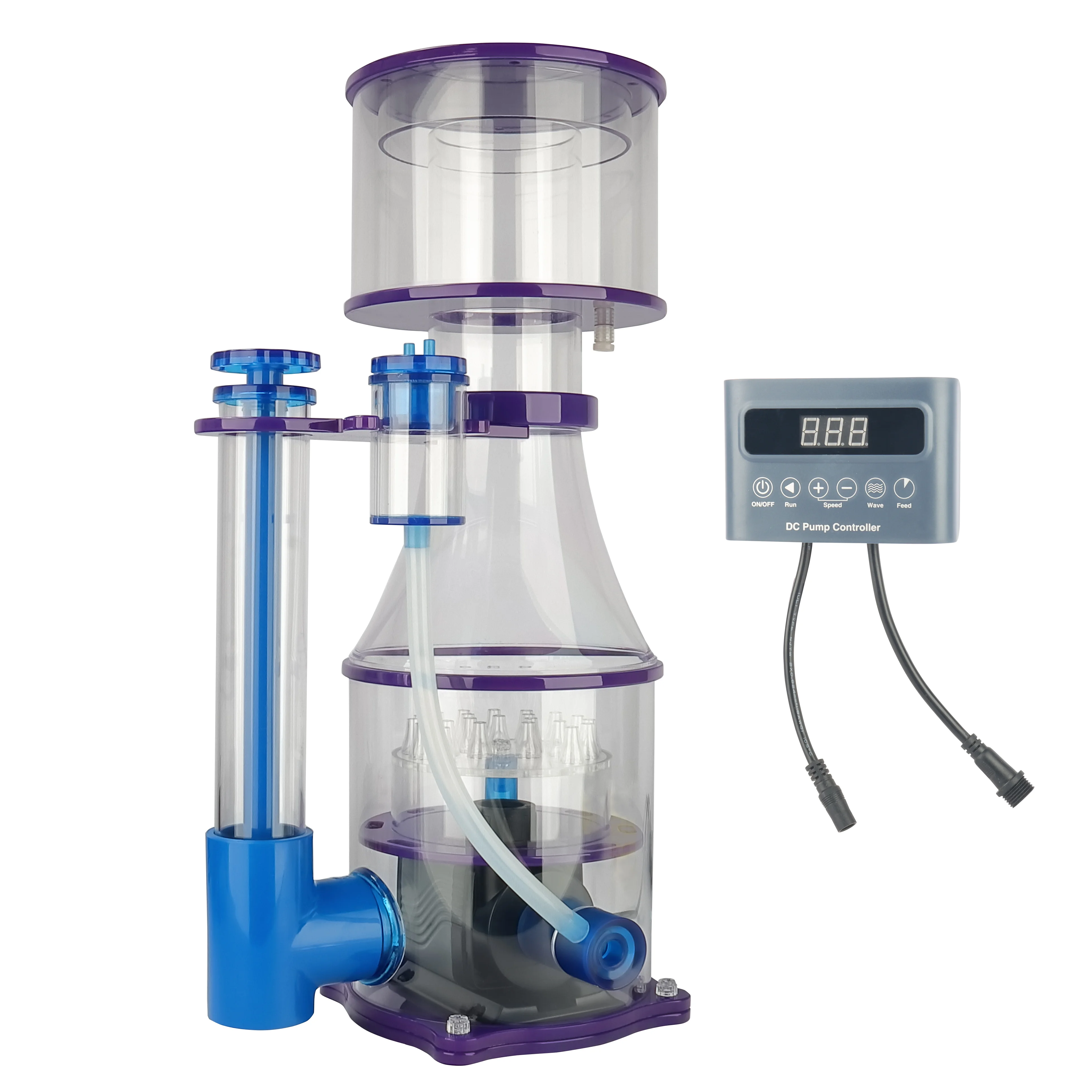 Image showcasing High Quality Aquarium Protein Skimmer for Reef Tank Use