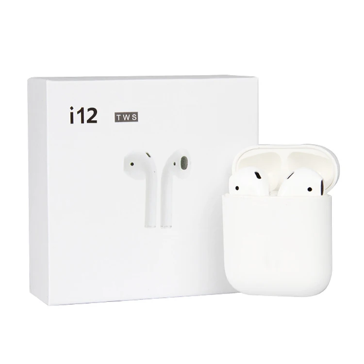 New Touch control i12 TWS Inpods 12 pro Wireless Earphone headset BT 5.0 super bass wireless Earphone oem - ANKUX.COM