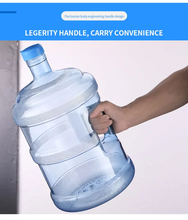 5 Gallon Water Bottle Dimensions Bpa Free With Lid And Handle - Buy 5 ...