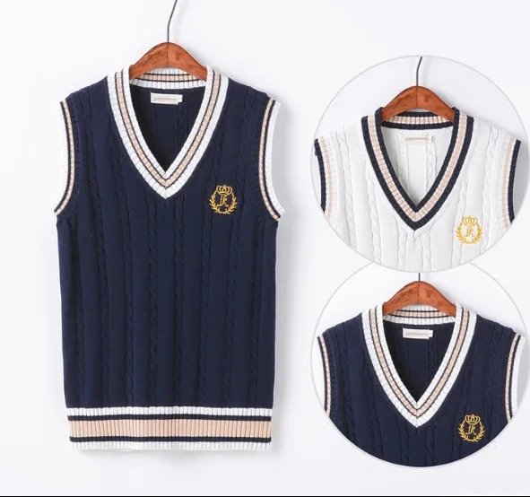 Autumn Winter Knitted Primary School Uniform New Design School ...