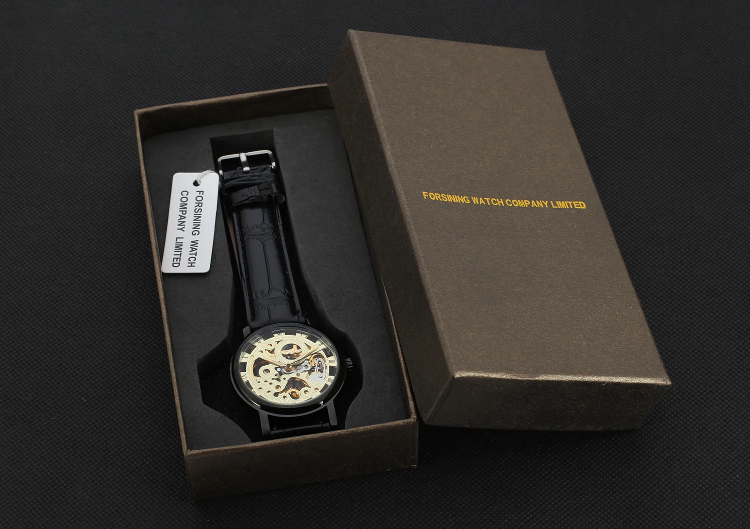 中国制造 t-winner 原装品牌制造商奢华手表空心简约手钟 40mm 机械