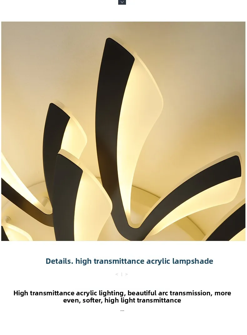 product nordic modern simple smart led ceiling lamp for study bedroom  living room chandeliers  pendant lights-18