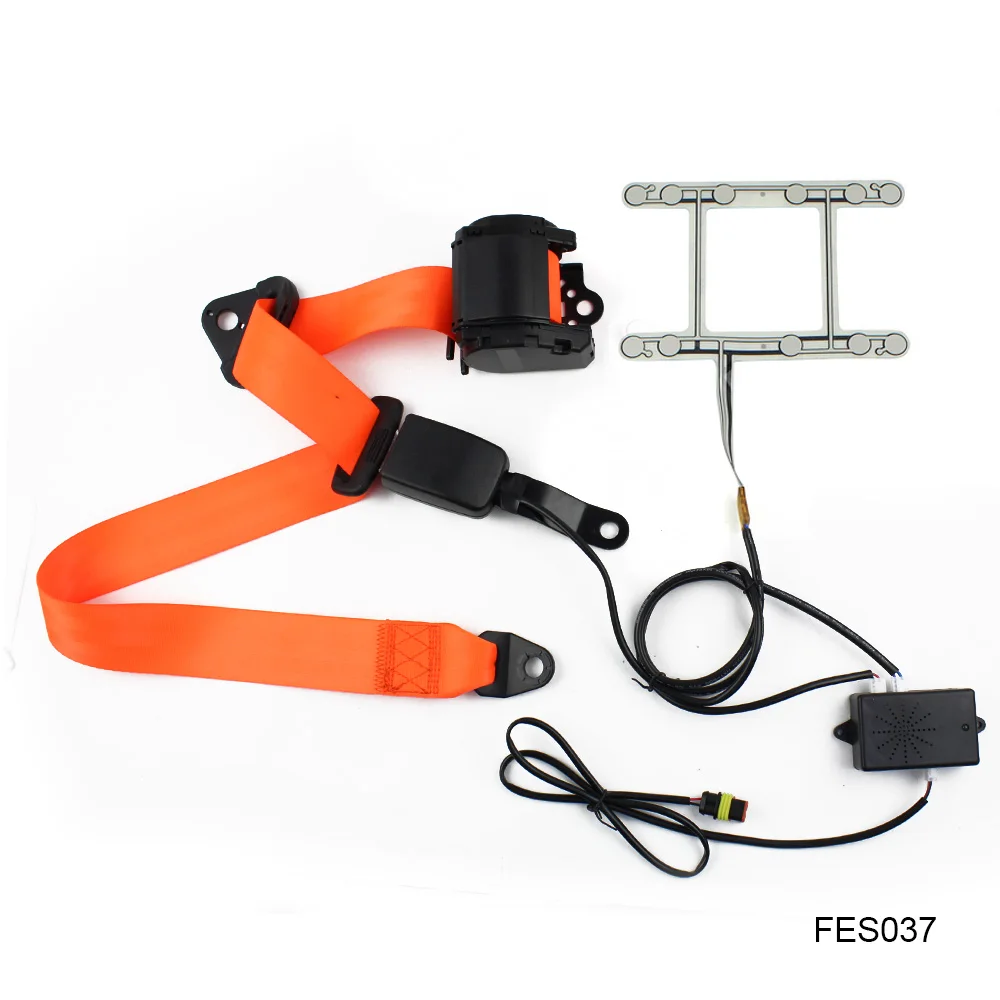 2 Point 3 Point Seat Belt Voice Reminder Seatbelt Alarm System For Seat
