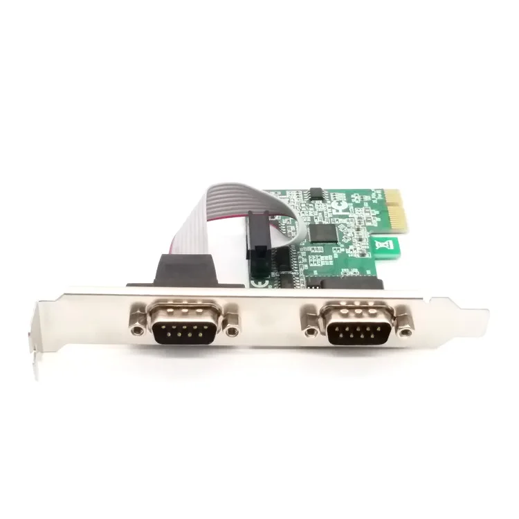 PCI TO R232 Adapter PCIE To 2 Port Serial Expansion Card PCI-E To Industrial RS2