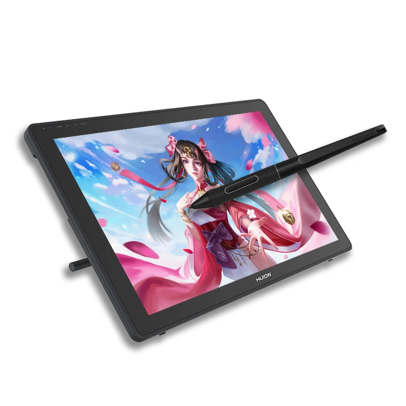 New Huion KAMVAS 22 Plus full featured USB-C support 21.5 inch lcd 