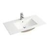 Bathroom Sanitary Ware Ceramic Brushed Aluminum Cabinet Handles Basin Cabinet Aluminium