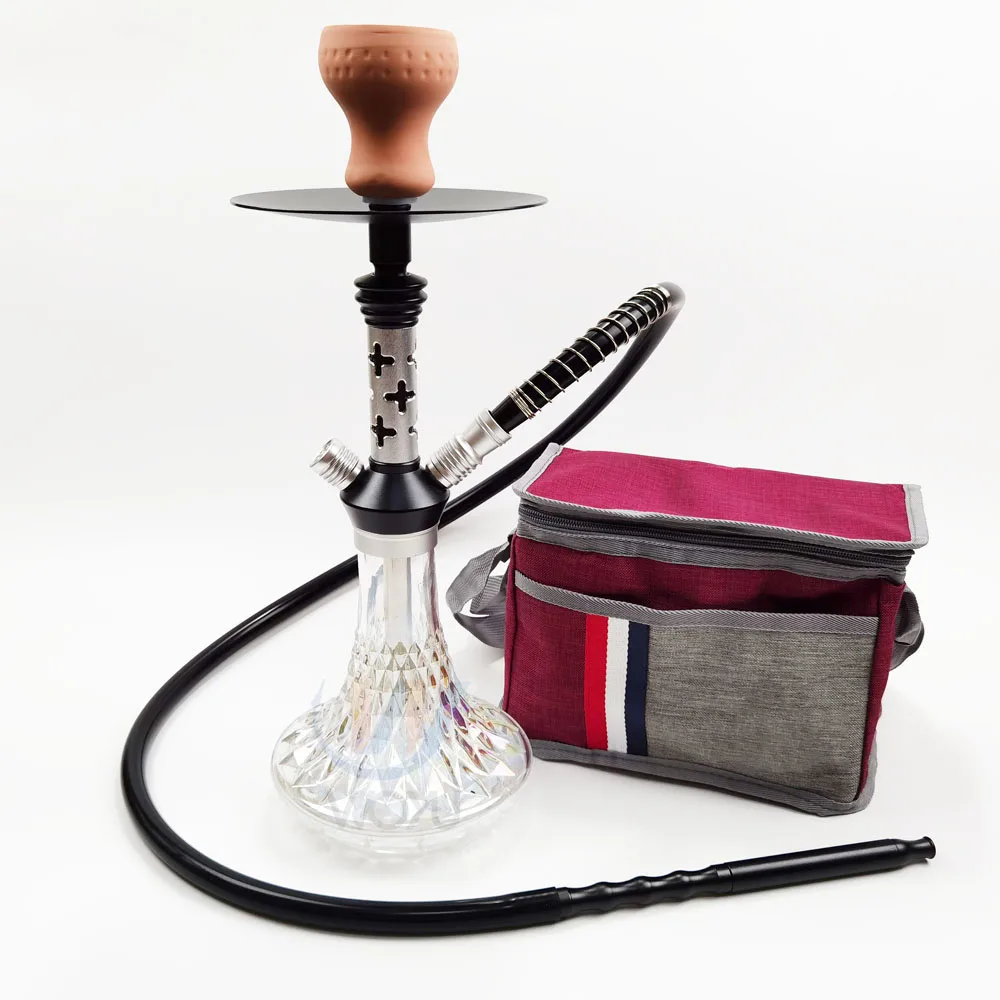 Woyu Hubbly Mini German Glass Shisha Hookah Pot With Bag - Buy Hookah ...