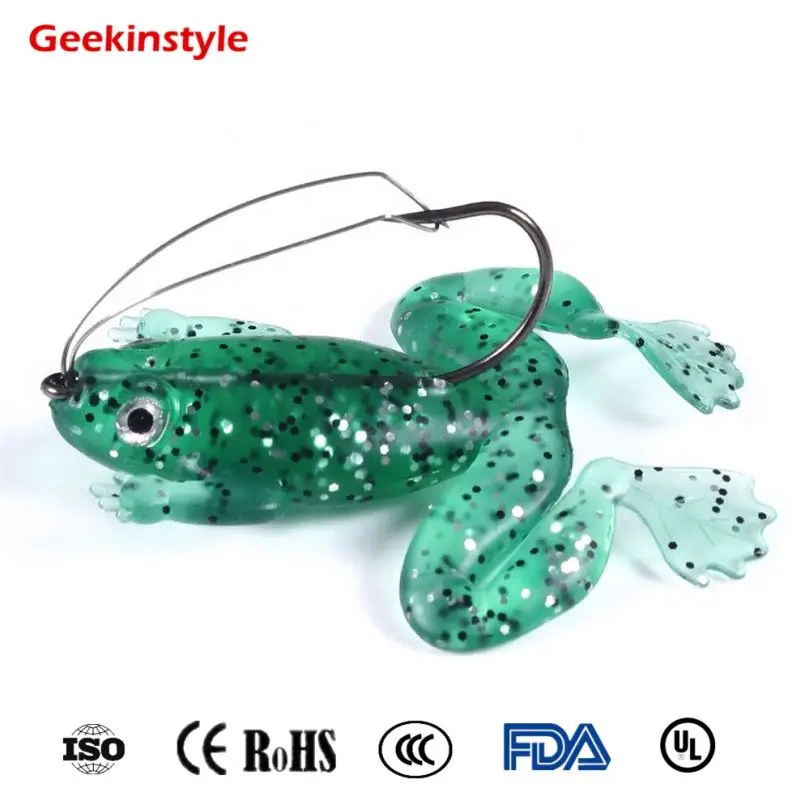 Rubber Frog Soft Plastic 5g/8g/13g Fishing Lure Bait Katak Pancing