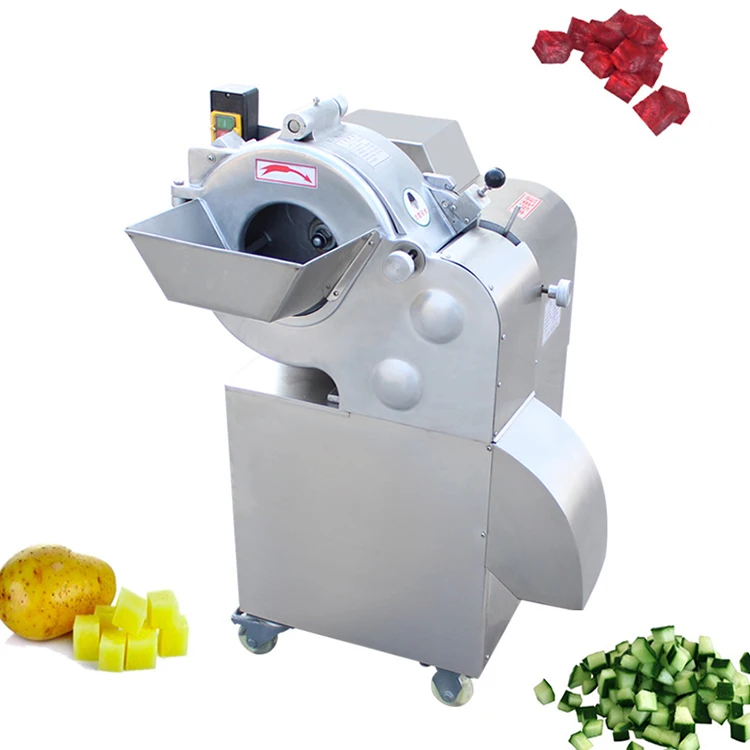 Commercial Electric Dicer Machine Vegetable And Fruit Cutting