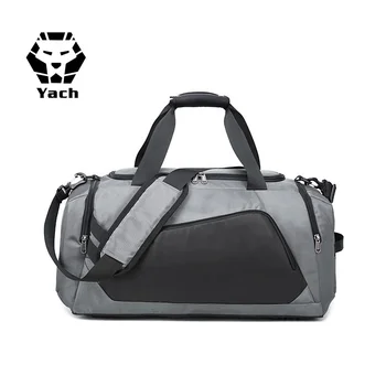 stylish gym bag with shoe compartment