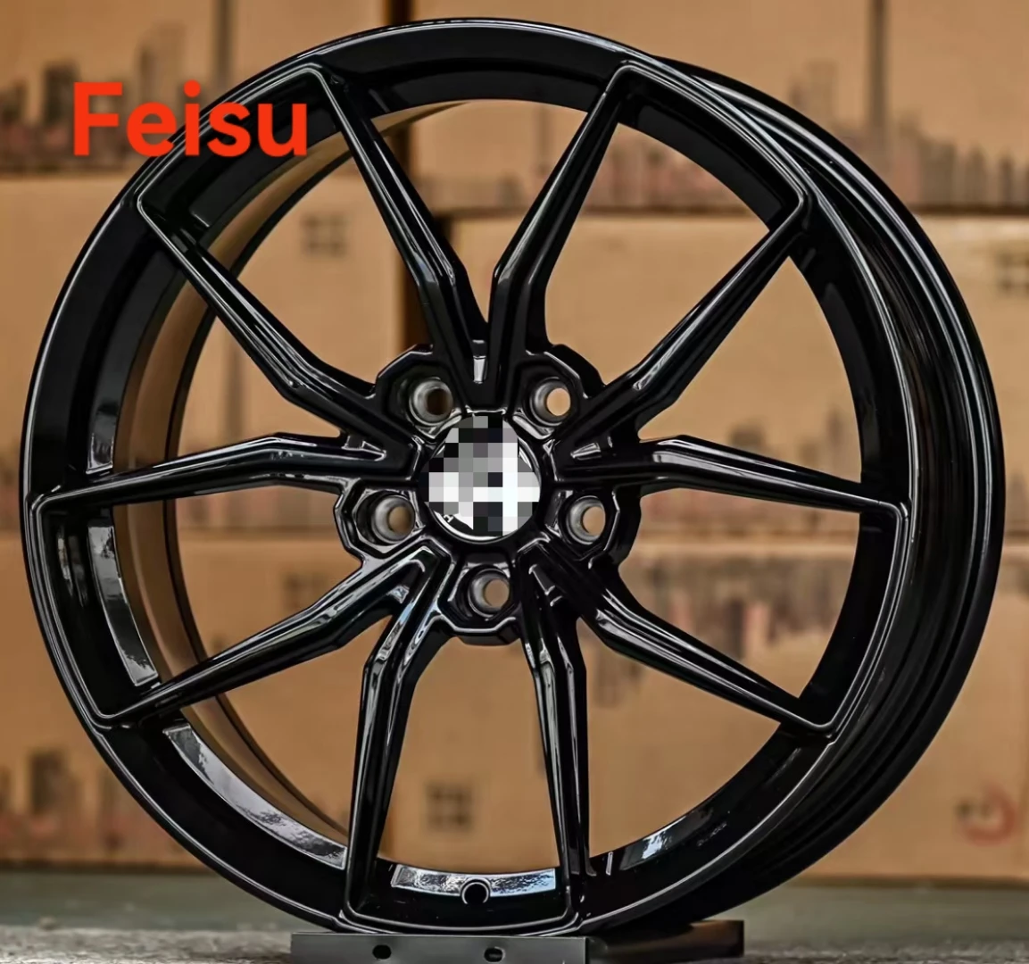 Aluminum Passenger Car Hyper Black Modify 18 19 Inch Flow Forming ...