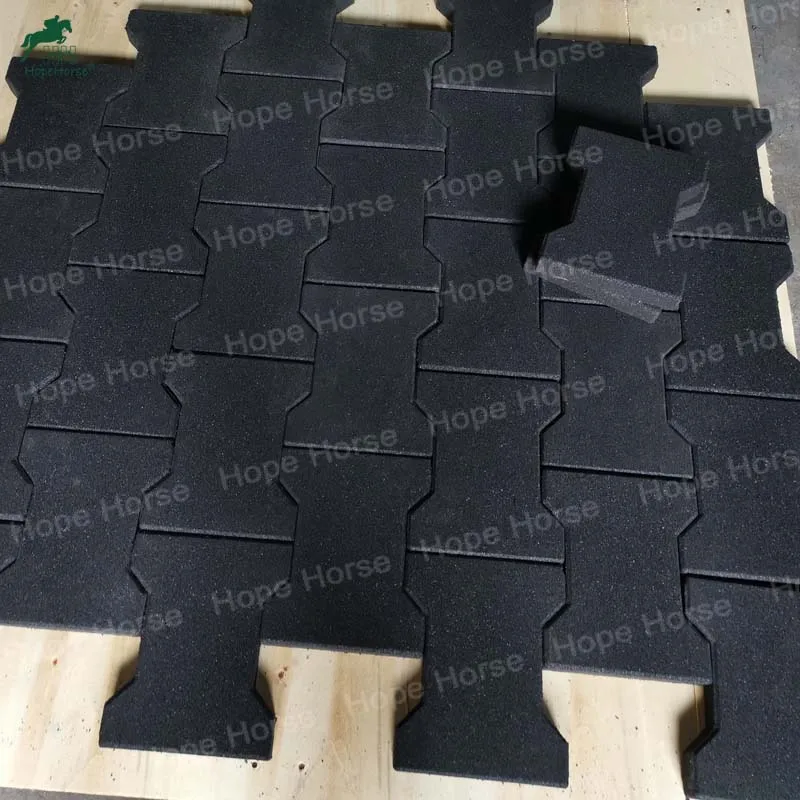 Safety High Density Horse Barn Interlocking Rubber Paver Buy Rubber