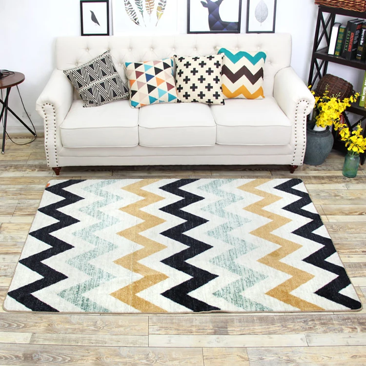 Custom Home Center Chinese Logo Printing Washable Rug Anti Slip,Soft